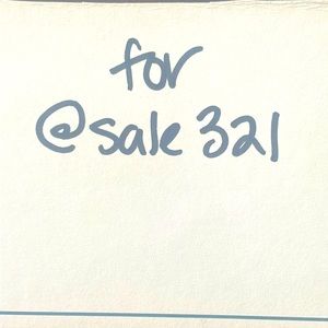 this listing is for @sale321